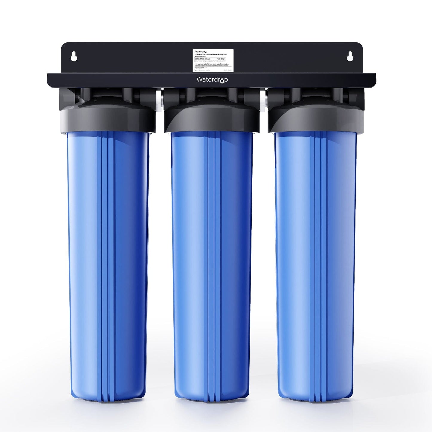 Waterdrop 3-Stage Whole House Water Filter System with Replacement
